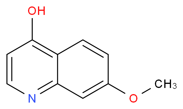 4-羟基-7-甲氧基喹啉_分子结构_CAS_82121-05-9)