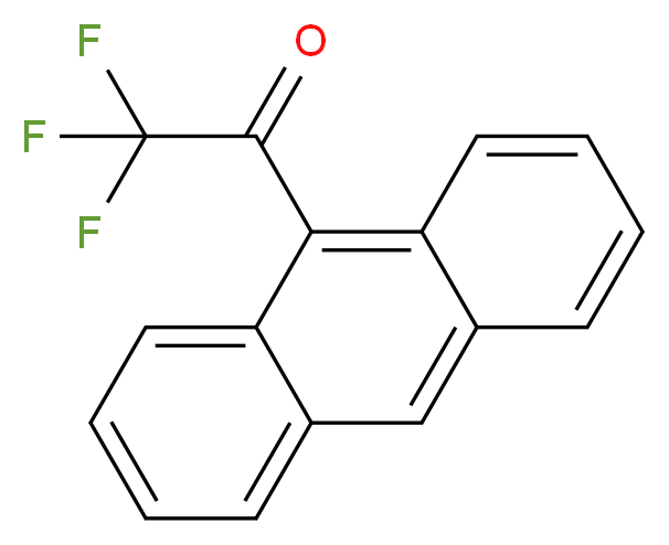 1-(anthracen-9-yl)-2,2,2-trifluoroethan-1-one_分子结构_CAS_53531-31-0