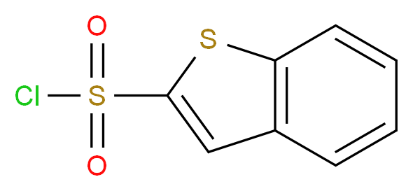 Benzo[b]thiophene-2-sulphonyl chloride_分子结构_CAS_90001-64-2)