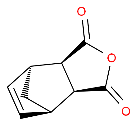 (1R,2S,6R,7S)-4-oxatricyclo[5.2.1.0<sup>2</sup>,<sup>6</sup>]dec-8-ene-3,5-dione_分子结构_CAS_129-64-6