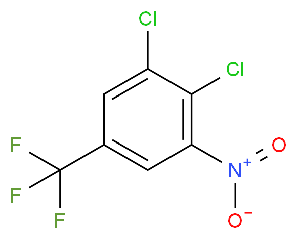 3,4-Dichloro-5-nitrobenzotrifluoride_分子结构_CAS_657-02-3)