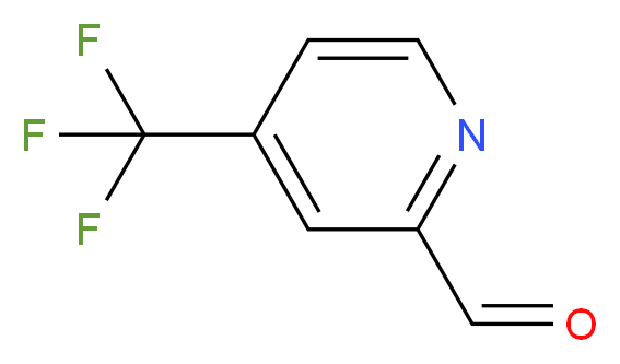 4-(Trifluoromethyl)pyridine-2-carbaldehyde_分子结构_CAS_)