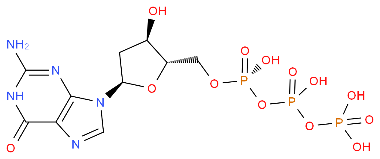 2'-Deoxyguanosine-5'-Triphosphate_分子结构_CAS_2564-35-4)