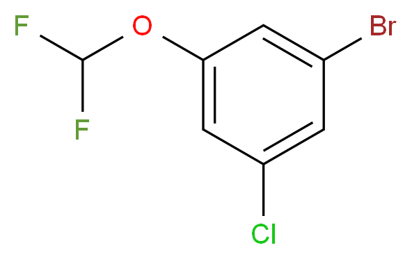 1-Bromo-3-chloro-5-(difluoromethoxy)benzene_分子结构_CAS_1004112-67-7)