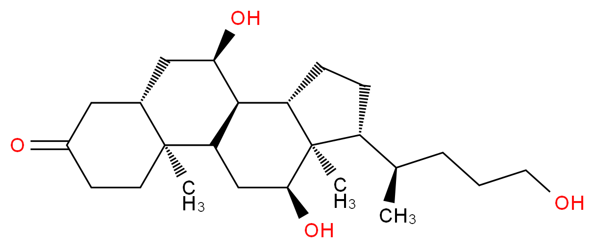 (2S,7S,9R,10R,11S,14R,15R,16S)-9,16-dihydroxy-14-[(2R)-5-hydroxypentan-2-yl]-2,15-dimethyltetracyclo[8.7.0.0<sup>2</sup>,<sup>7</sup>.0<sup>1</sup><sup>1</sup>,<sup>1</sup><sup>5</sup>]heptadecan-5-one_分子结构_CAS_359436-56-9