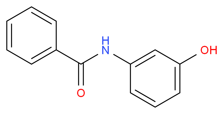 3-Hydroxybenzanilide_分子结构_CAS_3743-28-0)