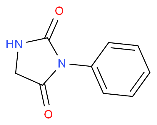 3-phenyl-2,4-imidazolidinedione_分子结构_CAS_2221-13-8)