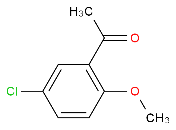 1-(5-chloro-2-methoxyphenyl)ethanone_分子结构_CAS_6342-64-9)