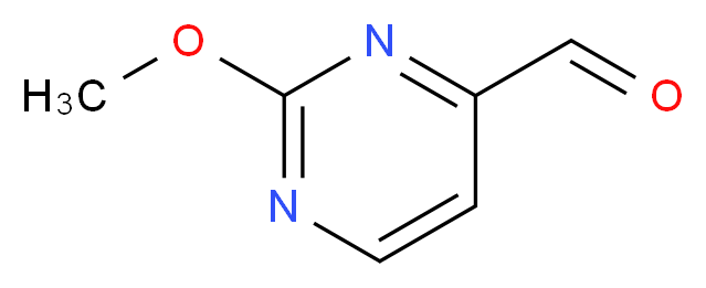 2-Methoxypyrimidine-4-carbaldehyde_分子结构_CAS_164738-44-7)