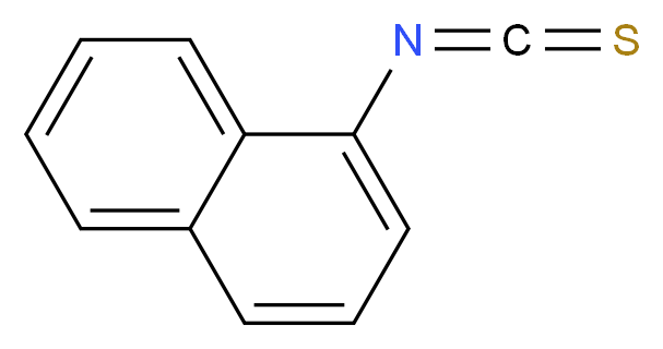 1-isothiocyanatonaphthalene_分子结构_CAS_551-06-4