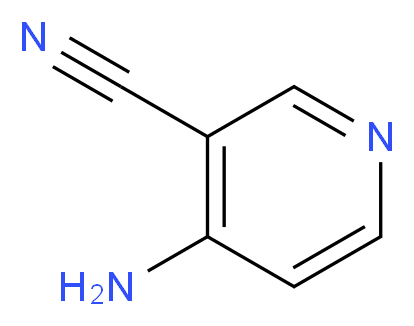 4-AMINO-NICOTINONITRILE_分子结构_CAS_15827-84-6)