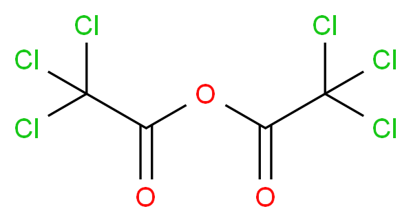 三氯乙酸酐_分子结构_CAS_4124-31-6)