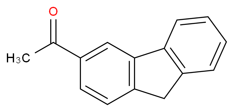 1-(9H-fluoren-3-yl)ethan-1-one_分子结构_CAS_55718-48-4