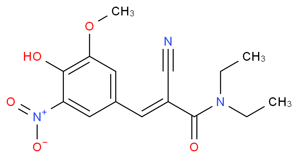 (E)-3-O-Methyl Entacapone_分子结构_CAS_857629-78-8)