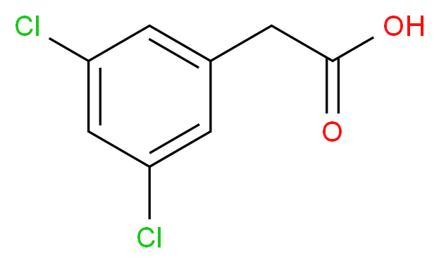 2-(3,5-dichlorophenyl)acetic acid_分子结构_CAS_51719-65-4