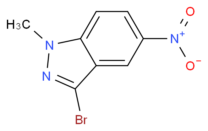 3-Bromo-1-methyl-5-nitro-1H-indazole_分子结构_CAS_74209-25-9)
