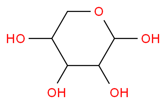 CAS_58-86-6 分子结构