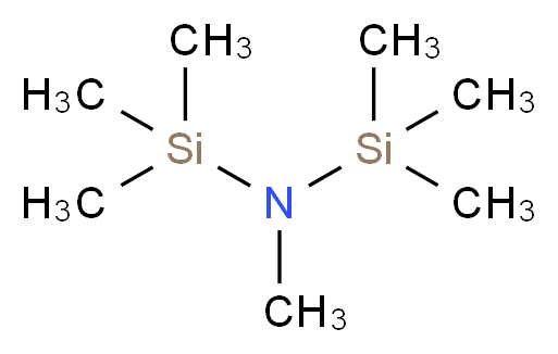 N,1,1,1-Tetramethyl-N-(trimethylsilyl)silanamine_分子结构_CAS_920-68-3)