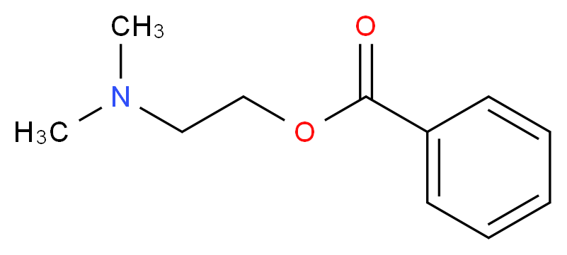 2-(二甲氨基)苯甲酸乙酯_分子结构_CAS_2208-05-1)