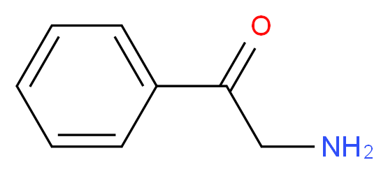 2-Amino-1-phenylethan-1-one_分子结构_CAS_613-89-8)