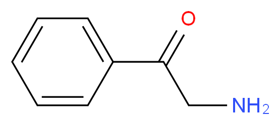 2-amino-1-phenylethanone hydrochloride_分子结构_CAS_)