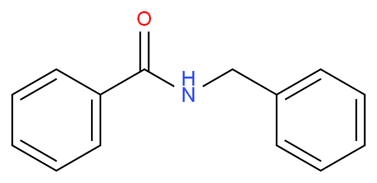 N-苄基苯甲酰胺_分子结构_CAS_1485-70-7)