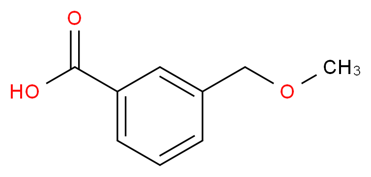 3-(methoxymethyl)benzoic acid_分子结构_CAS_32194-76-6