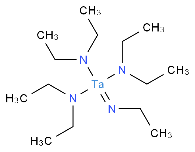ethyl[tris(diethylamino)tantalumylidene]amine_分子结构_CAS_67313-80-8