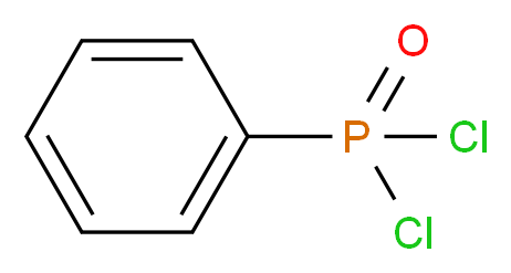 phenylphosphonoyl dichloride_分子结构_CAS_824-72-6