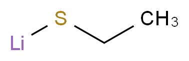 (ethylsulfanyl)lithium_分子结构_CAS_30383-01-8