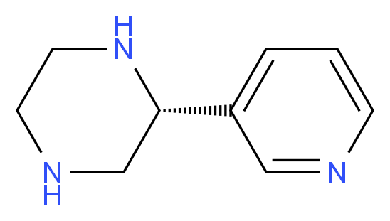 (R)-2-PYRIDIN-3-YL-PIPERAZINE_分子结构_CAS_)