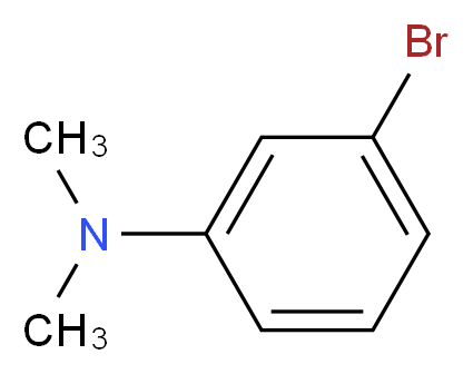 m-BROMODIMETHYL ANILINE_分子结构_CAS_16518-62-0)
