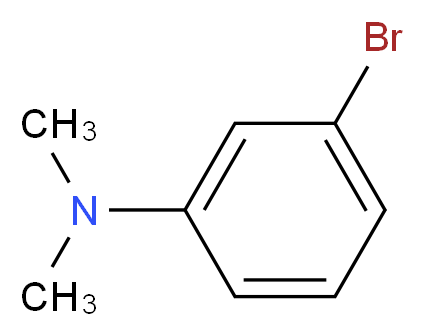 3-溴-N,N-二甲基苯胺_分子结构_CAS_16518-62-0)