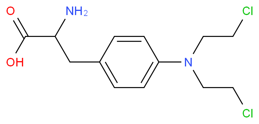 CAS_148-82-3 分子结构
