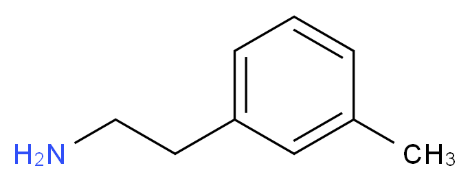 2-(3-methylphenyl)ethan-1-amine_分子结构_CAS_5470-40-6