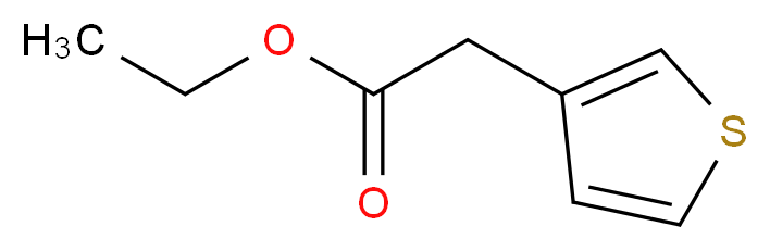 噻吩-3-乙酸乙酯_分子结构_CAS_37784-63-7)