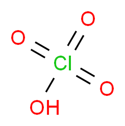 perchloric acid_分子结构_CAS_7601-90-3