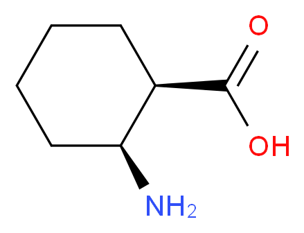 CIS-2-AMINO-1-CYCLOHEXANECARBOXYLIC ACID_分子结构_CAS_45743-49-5)