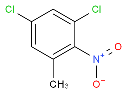 1,5-Dichloro-3-methyl-2-nitrobenzene_分子结构_CAS_118665-00-2)