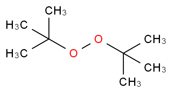 2-(tert-butylperoxy)-2-methylpropane_分子结构_CAS_110-05-4