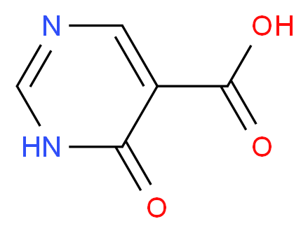 6-oxo-1,6-dihydropyrimidine-5-carboxylic acid_分子结构_CAS_65754-04-3)