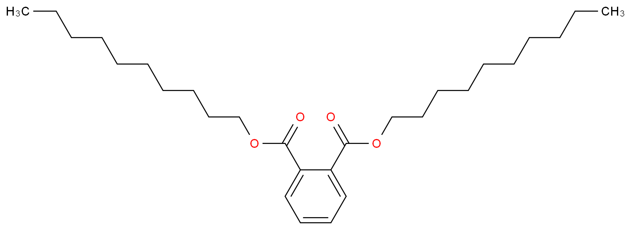 邻苯二甲酸二癸酯_分子结构_CAS_84-77-5)