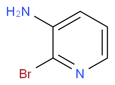 2-Bromopyridin-3-amine_分子结构_CAS_39856-58-1)