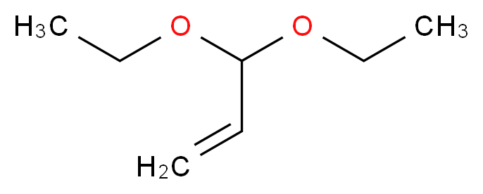 3,3-diethoxyprop-1-ene_分子结构_CAS_3054-95-3