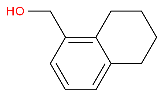 (5,6,7,8-Tetrahydronaphthalen-1-yl)methanol_分子结构_CAS_41790-30-1)