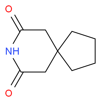 &beta;,&beta;-TETRAMETHYLENEGLUTARIMIDE_分子结构_CAS_)