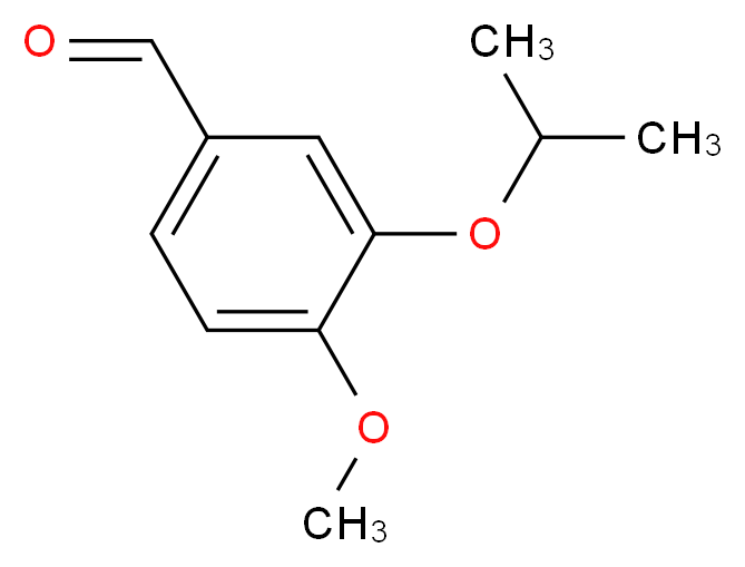 3-isopropoxy-4-methoxybenzaldehyde_分子结构_CAS_34123-66-5)