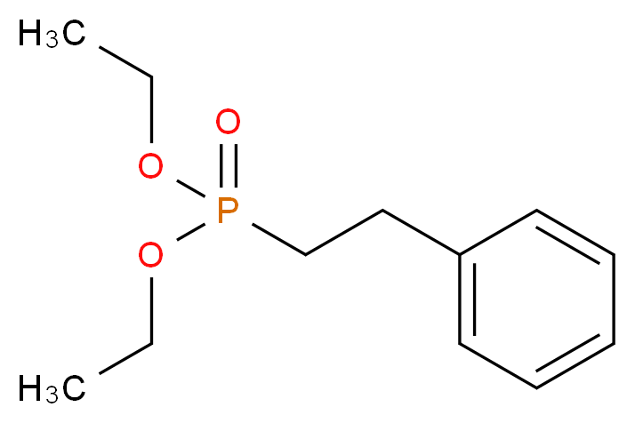 diethyl (2-phenylethyl)phosphonate_分子结构_CAS_54553-21-8