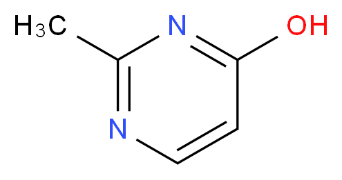 4-Hydroxy-2-methylpyrimidine_分子结构_CAS_67383-35-1)