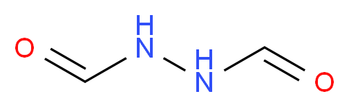 N'-formylformohydrazide_分子结构_CAS_628-36-4